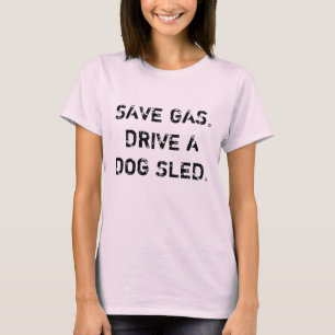 Camiseta trineo del perro