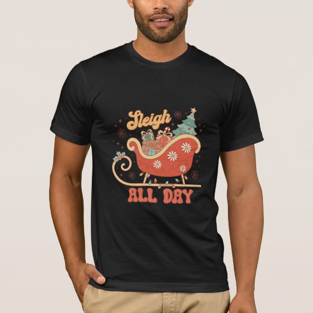 Camiseta Trineo Todo el Día (Anverso)