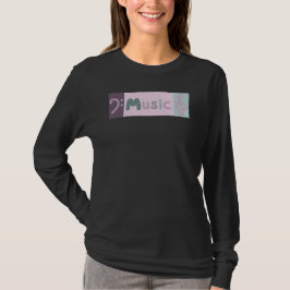 Camiseta trineo y bajo clef