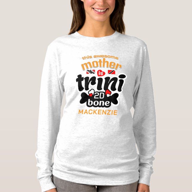 Camiseta Trini hasta la médula Madre (Anverso)