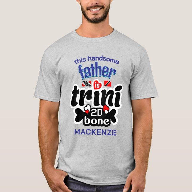 Camiseta Trini hasta los huesos Padre (Anverso)