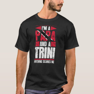 Camiseta Trini Papa Tobago Trinidad Bandera trinitense país