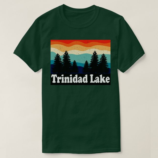 Camiseta Trinidad Lake Colorado Retro (Diseño del anverso)