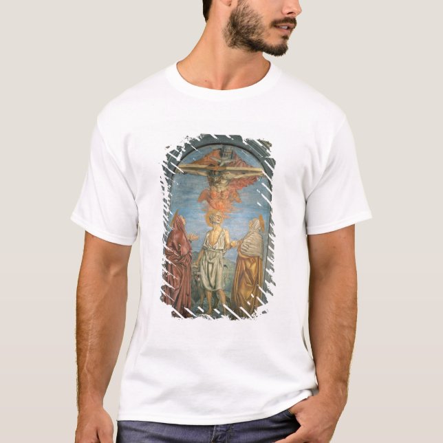 Camiseta Trinidad santa con St Jerome (fresco) (Anverso)