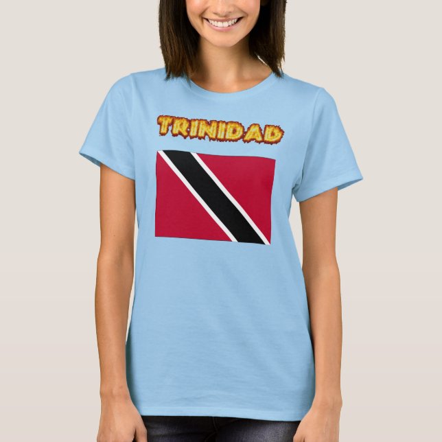 Camiseta Trinidad, Trinidad flag (Anverso)