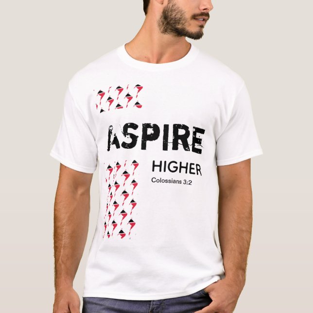 Camiseta Trinidad y Tobago ASPIRE HIGHER (Anverso)