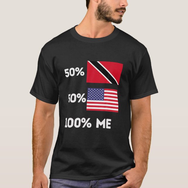 Camiseta Trinidad y Tobago Bandera del Orgullo Trini Gracio (Anverso)