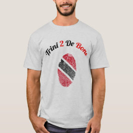 Camiseta Trinidad y Tobago: Huella digital Trini 2 De Hueso
