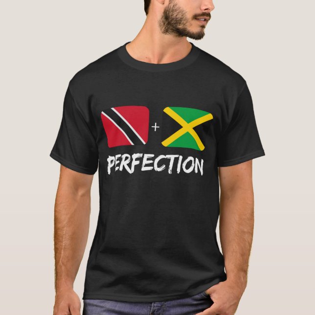 Camiseta Trinitense más jamaiquino mezcla herencia (Anverso)