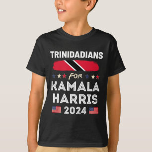 Camiseta Trinitenses Por Kamala Harris 2024 Trinidad Y Toba