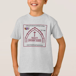 Camiseta Trinity Lutheran Gray Kids