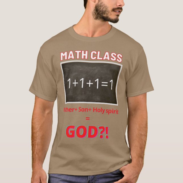 Camiseta Trinity Math Class (Anverso)