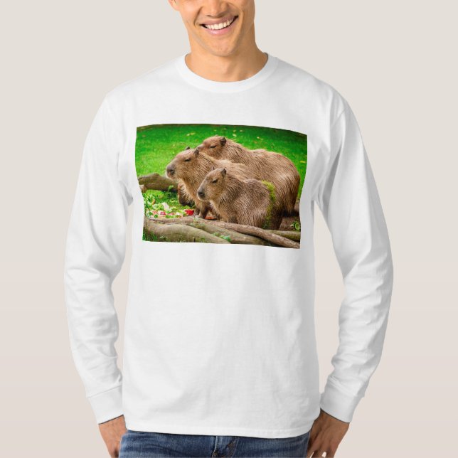 Camiseta Trío de Capibara (Anverso)