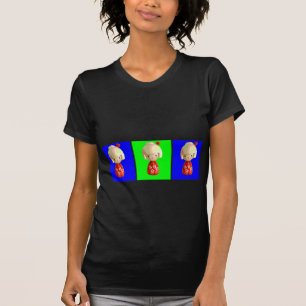 Camiseta Trío de Kokeshi
