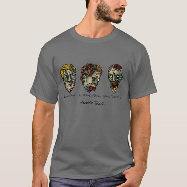 Camiseta Trío de la troika del zombi (Anverso)