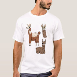 Camiseta Trío de Llamas Guay