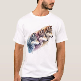 Camiseta Trío de lobos