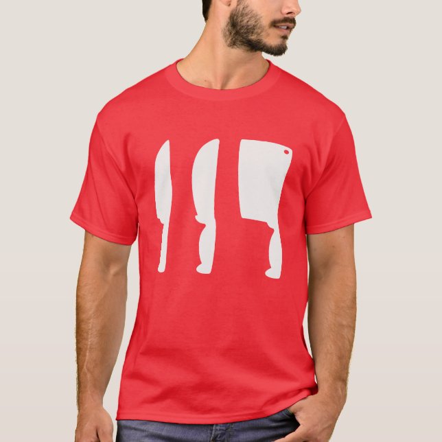 Camiseta Trío del cuchillo (Anverso)