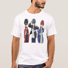 Camiseta Trio del Equipo de Carreras de Anime - De