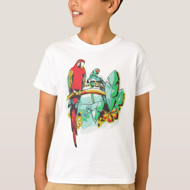 Camiseta Trío del loro (Anverso)