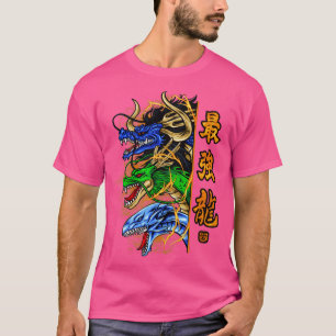 Camiseta trio dragon