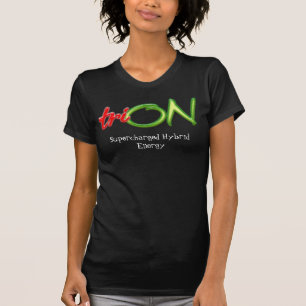 Camiseta TriON-Palabra-SM, energía híbrida sobrealimentad