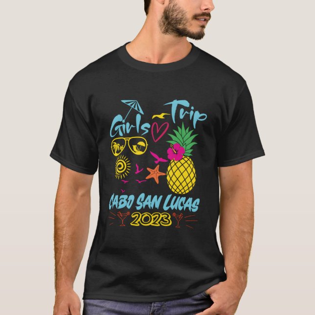 Camiseta Trip Cabo San Lucas Mexico 2023 Summer Vacation (Anverso)