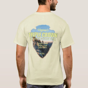 Camiseta Triple Corona de Virginia (punta de flecha)
