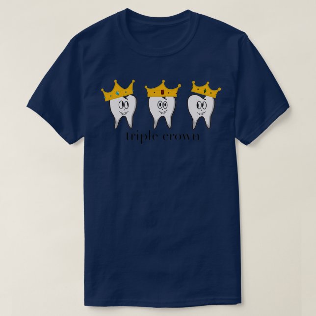 Camiseta Triple corona el humor (Diseño del anverso)