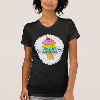 Camiseta triple de la tropa de la cucharada