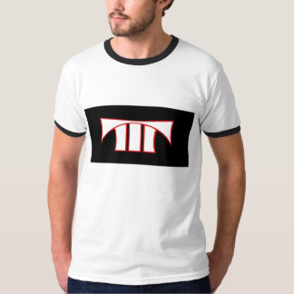 Camiseta triple del campanero de la amenaza del