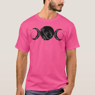 Camiseta Triple Diosa Luna Bruja Wicca