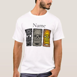 Camiseta Triple escultura tiki Thunder_Cove