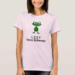Camiseta Triple Eye Leed Tech Support green