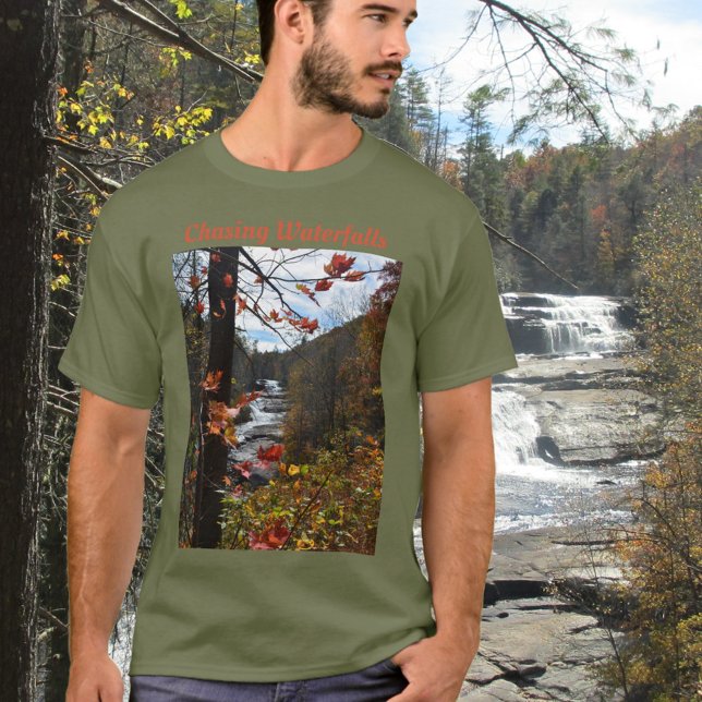 Camiseta Triple Falls Montañas Blue Ridge Fotográfico (Subido por el creador)