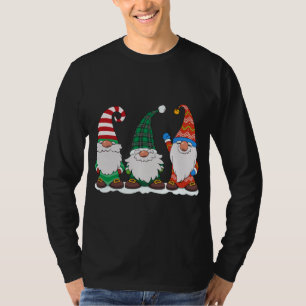 Camiseta Triple Gnome de Familia Gnome Christma