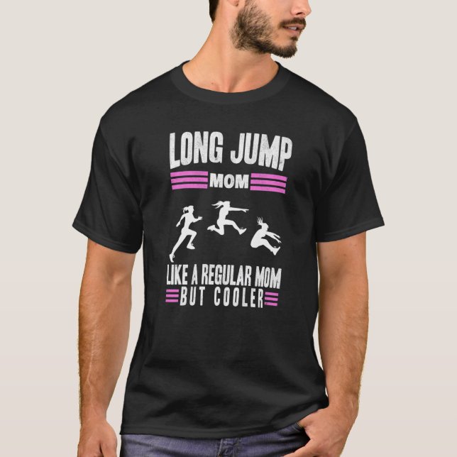 Camiseta Triple Jumper Madre Pista Y Mujeres De Campo Largo (Anverso)
