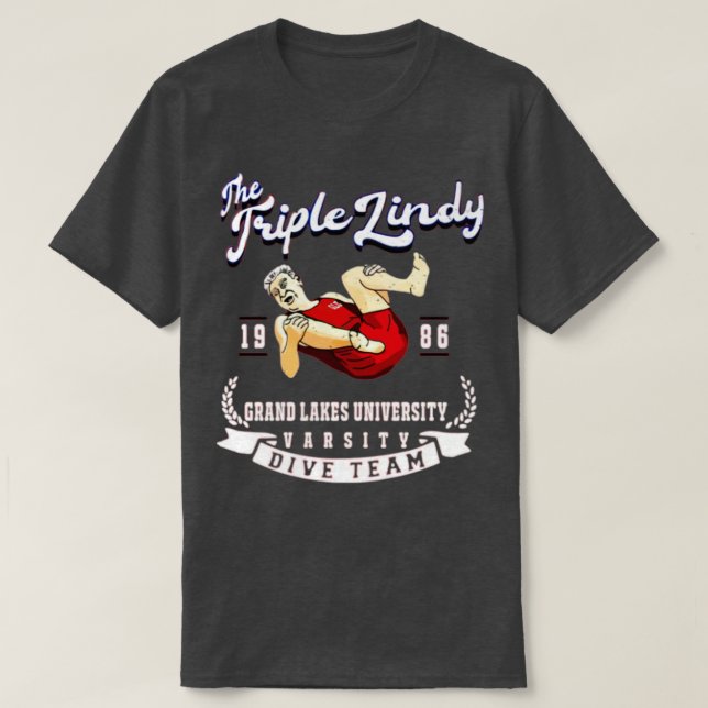 Camiseta Triple Lindy rodney dangerfield TShirt (Diseño del anverso)