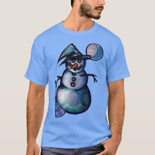 Camiseta Triple Moon Snowman Snowwitch Snow Witch winter yu