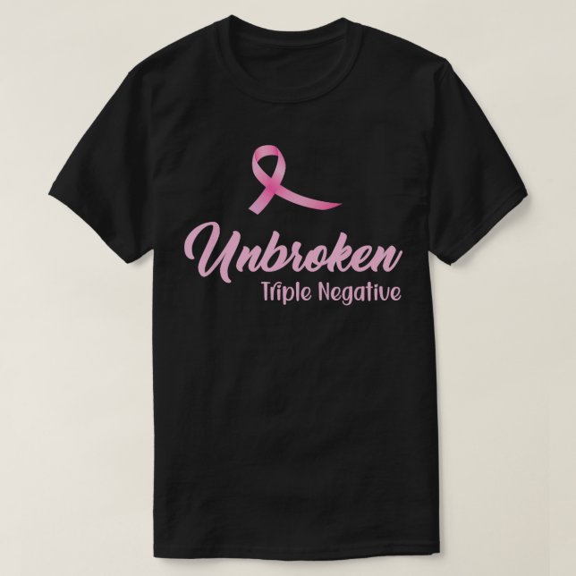 Camiseta Triple negativo ininterrumpido (Diseño del anverso)