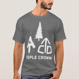 Camiseta Triple PCT de la Corona en CDT ThruHiker Blaze