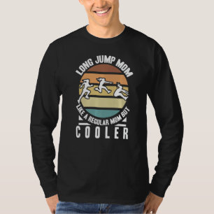 Camiseta Triple Pista De Salto Y Madre De Campo Larga Ju
