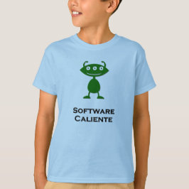 Camiseta Triple software ocular Caliente verde