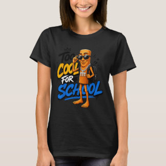 Camiseta Triple T Tung Sahur De Vuelta Al Cole Meme Niños D