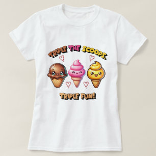 Camiseta ¡Triple, Triple diversión!