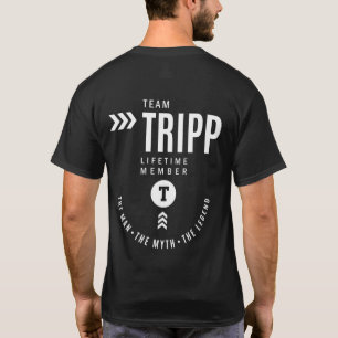 Camiseta Tripp Nombre Personalizado Regalo de Cumpleaños