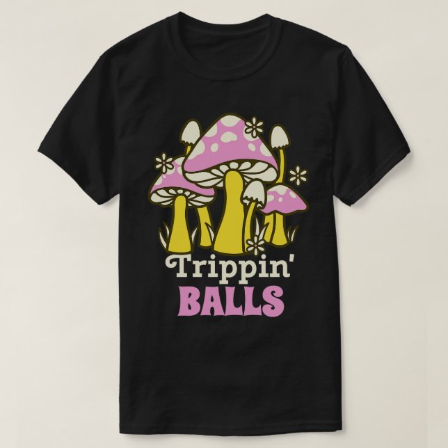 Camiseta Trippin Balls (Diseño del anverso)