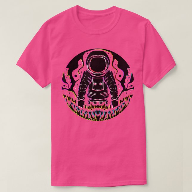 Camiseta Trippy Astronauta (Diseño del anverso)