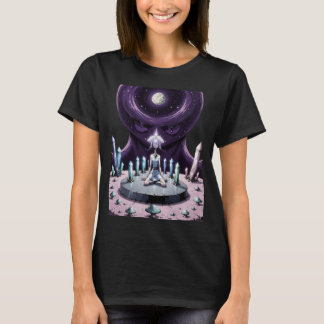 Camiseta Trippy Crystal Magic Mushrooms Alter Sword