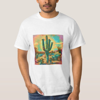 Camiseta Trippy Desert Cactus